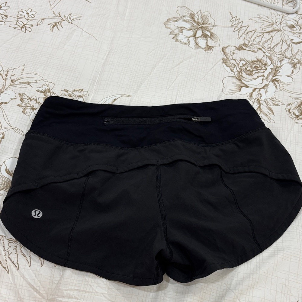 lululemon athletica Women's Black Athletic Shorts